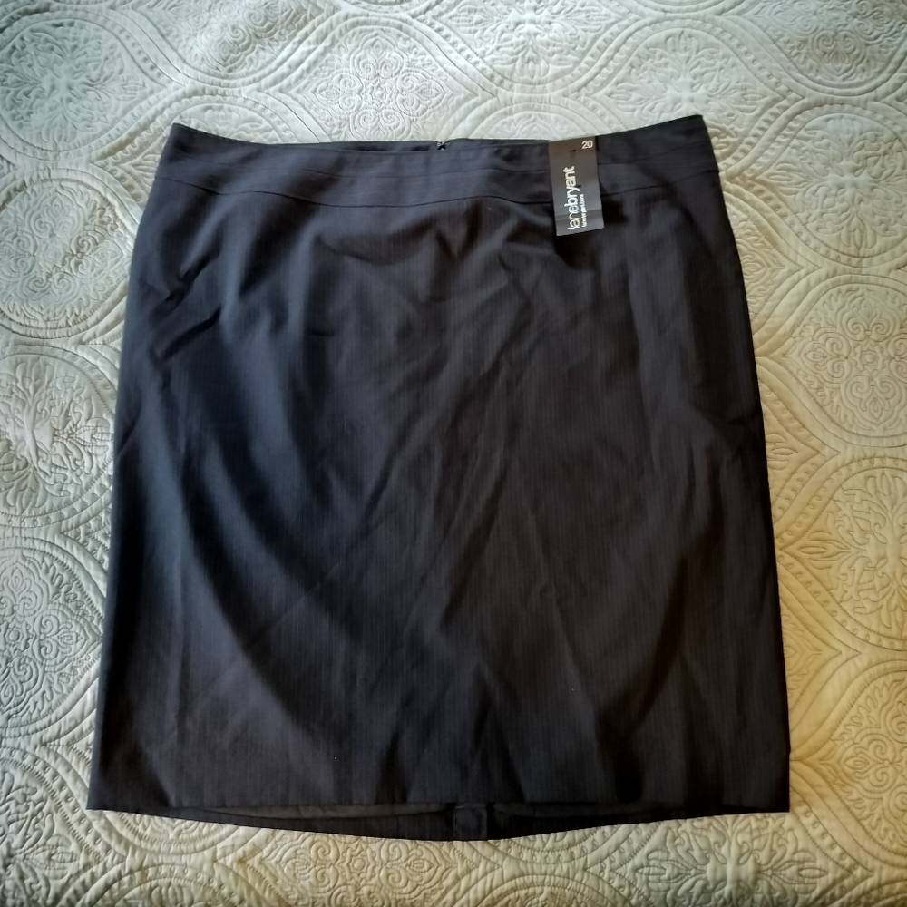 2/$30 NWT Lane Bryant Midi Business Casual Skirt Plus Size 20 Corpcore Office
